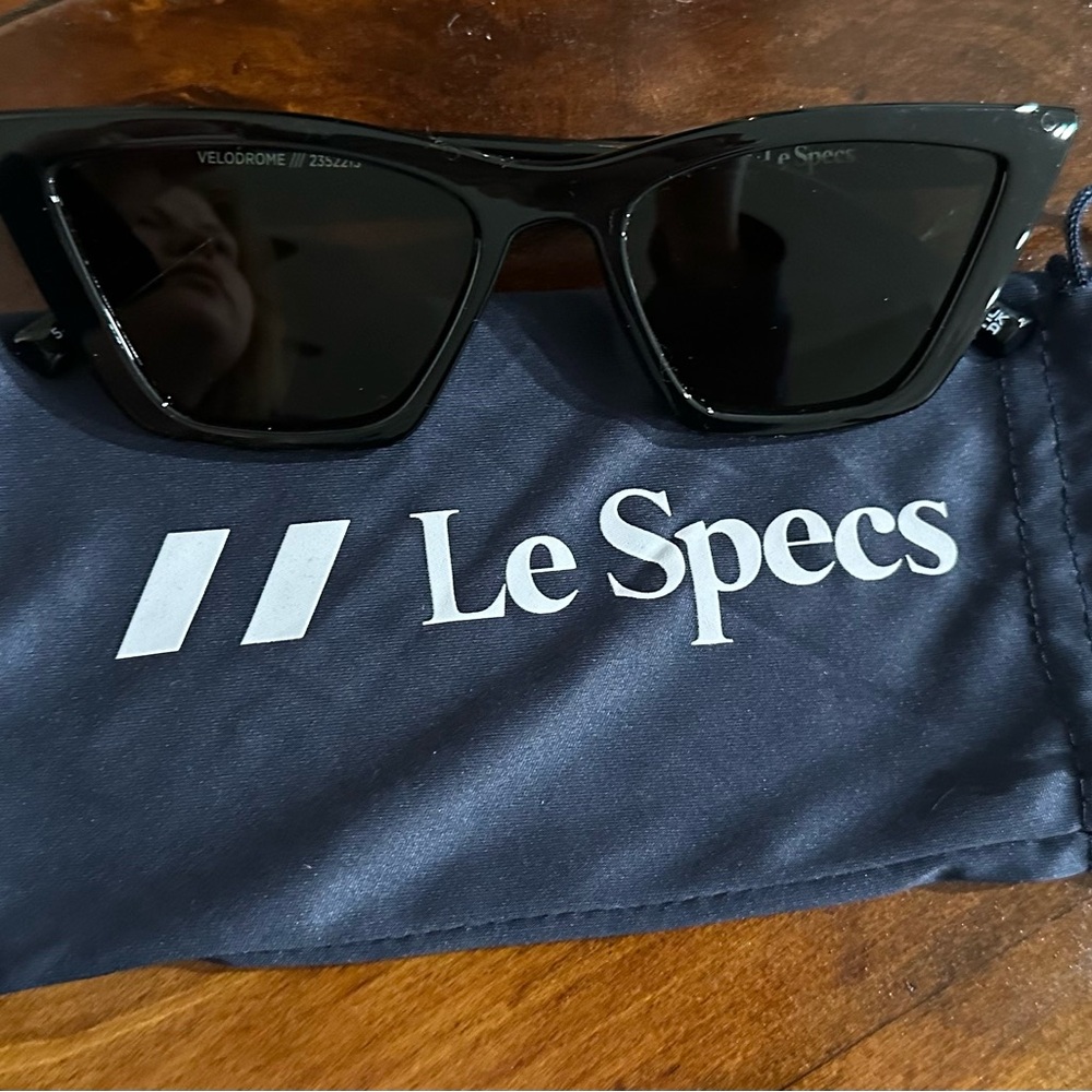Le Specs Black Sunglasses